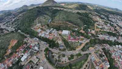 Vista aérea de Rio Bananal